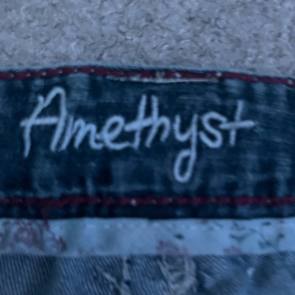 Amethyst Flair low rise Jeans y2k 2000s - Picture 3 of 4
